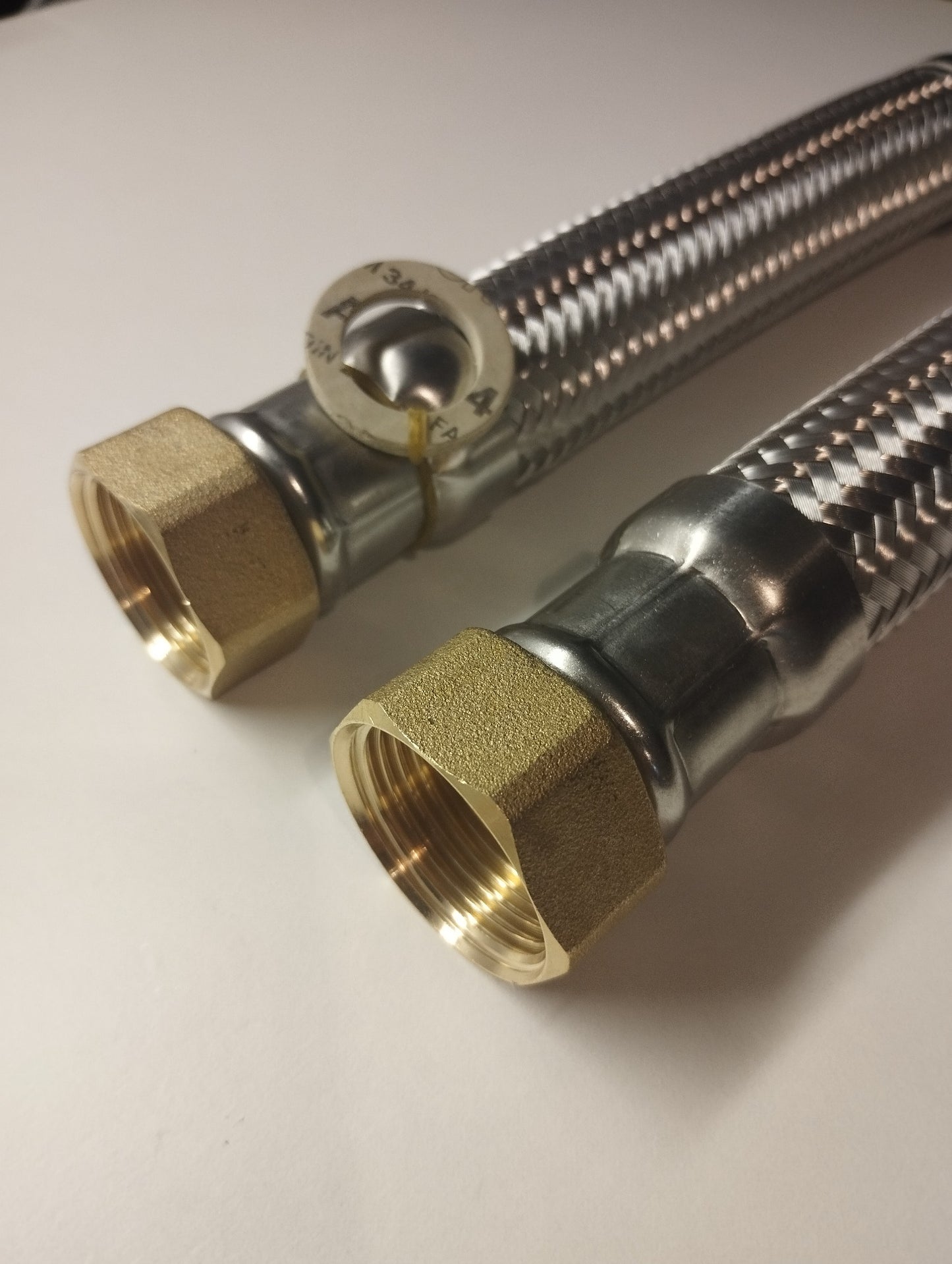 Flexschlauch DN25 1" IG x 1" IG mit Edelstahlumflechtung