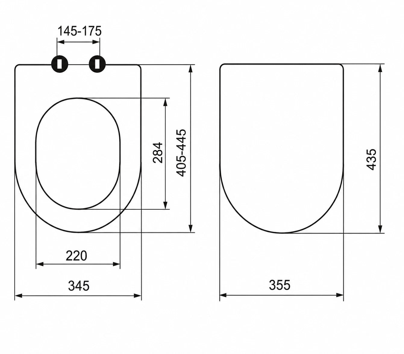 NKP Elegance WC-Sitz – Duroplast mit Softclose