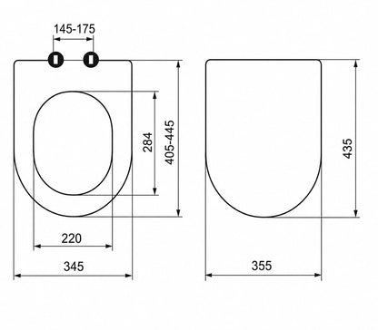 NKP Elegance WC-Sitz – Duroplast mit Softclose
